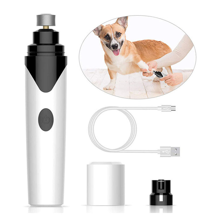 USB Rechargeable Pet Nail Grinder & Accessory Sets