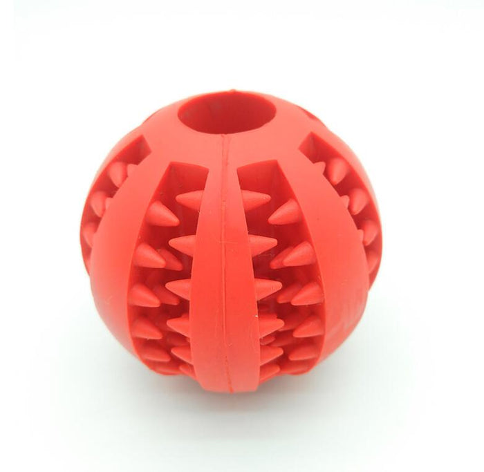 Rubber Slow Feeder Dog Ball