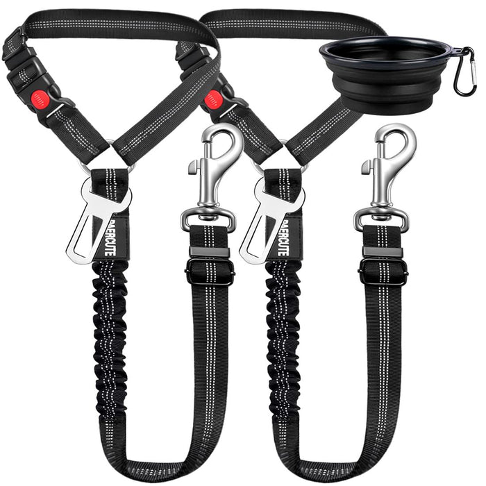 Adjustable Dog Car Seat Belt Lead