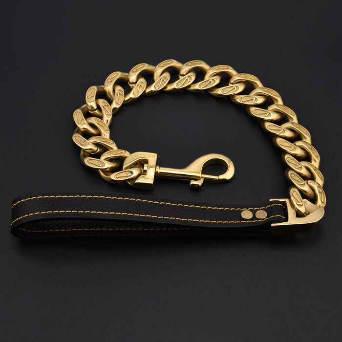 32mm Heavy Duty Cuban Chain Dog Lead