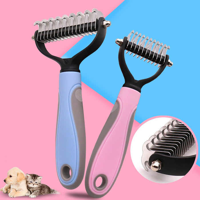 Self-Cleaning Dog Grooming Brush