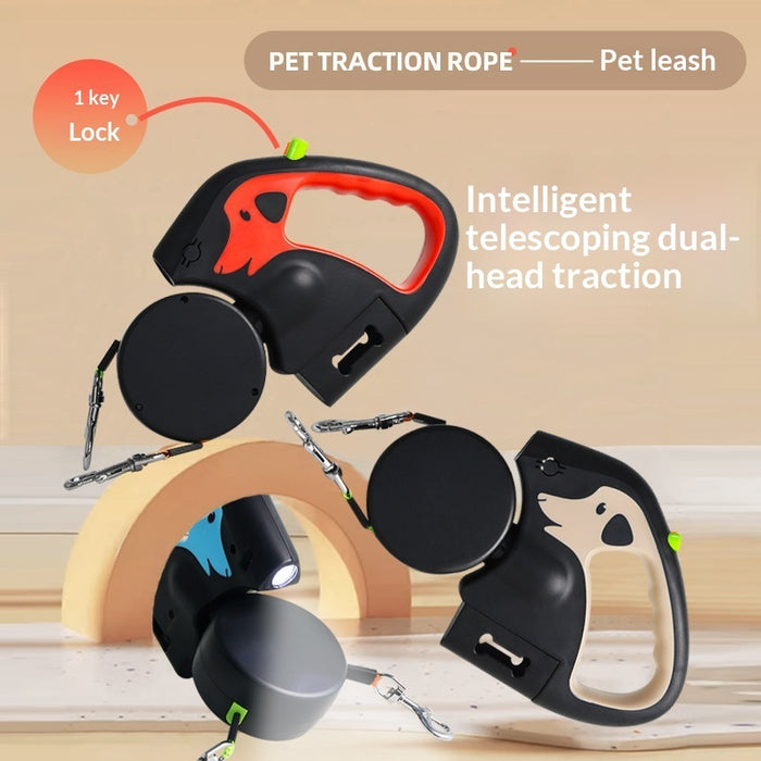 3m Dual Retractable Dog Lead