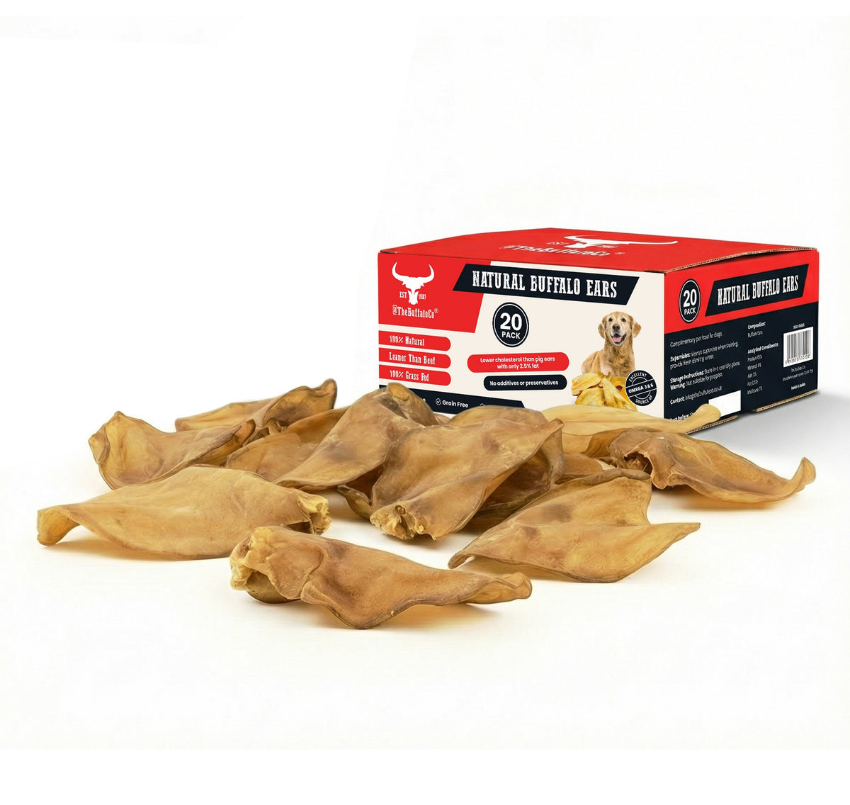 Buffalo Ears - Dog Treats-6