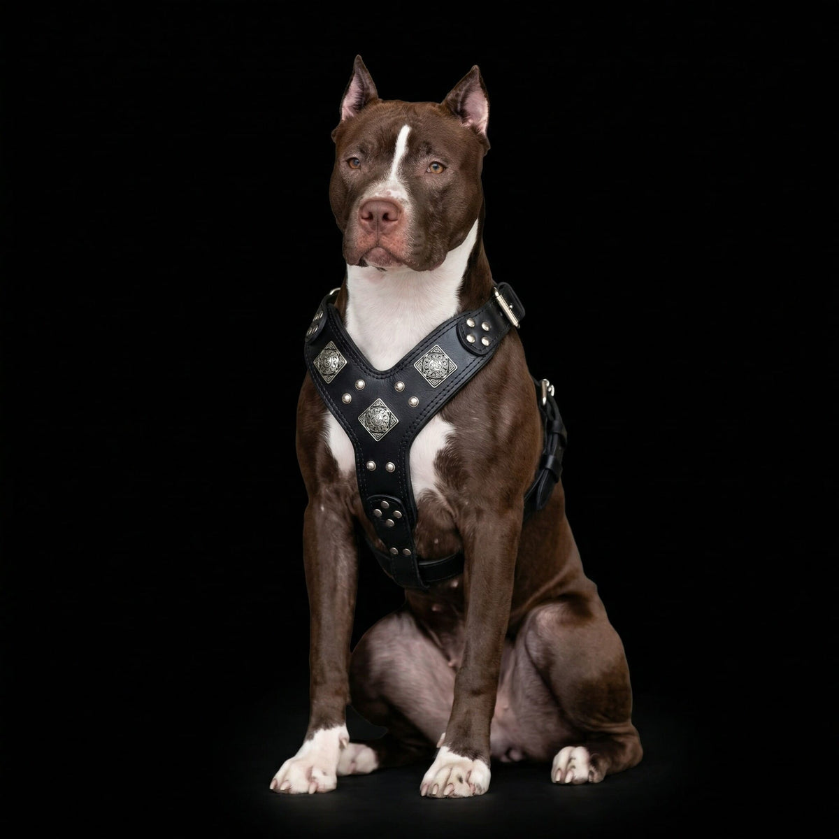 The "Eros" all Black Harness-2