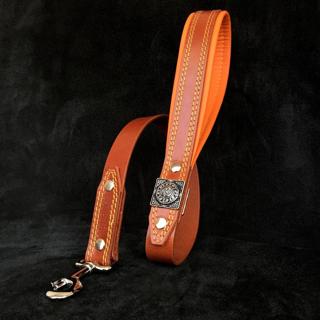 The "Eros" collar 2.5 inch wide Brown-2